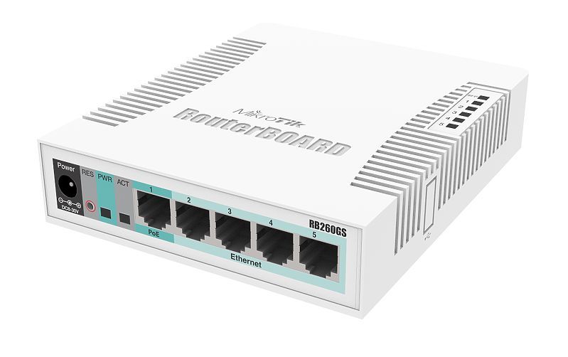 MikroTik RB260GS (CSS106-5G-1S) УЦЕНКА