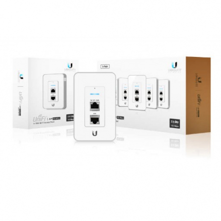 Точка доступа Ubiquiti UniFi AP In-Wall комплект 5 штук