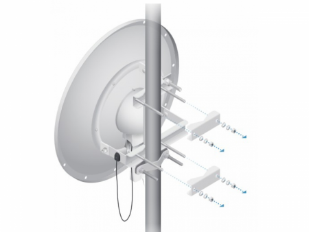 Вариант установки Ubiquiti airFiber 3G-26-S45