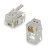 Купить Разъем 4P4C (RJ9, RJ10, RJ11, RJ22) в интернет-магазине MIKC.RU