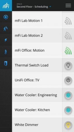 Пример управления Ubiquiti mFi Switch-Dimmer