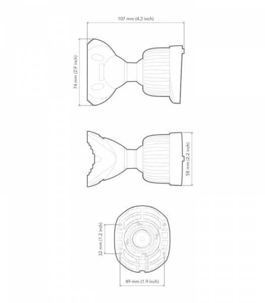 Чертеж Кронштейн LigoWave ECHObracket