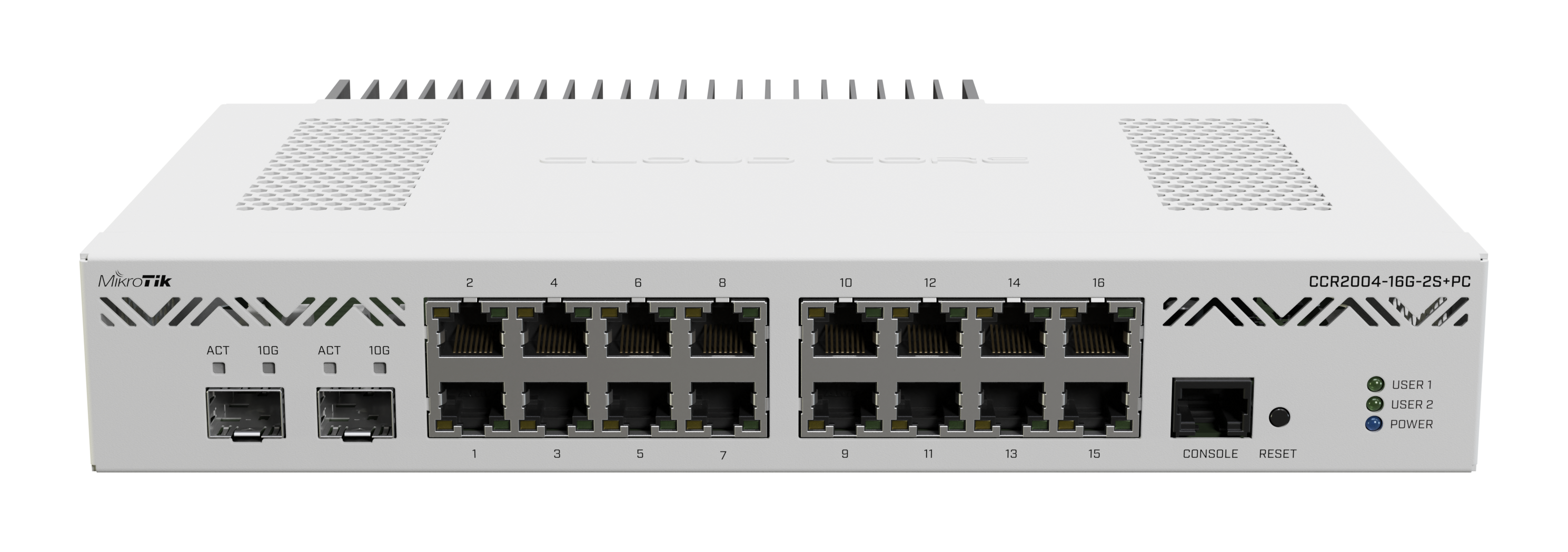 MikroTik CCR2004-16G-2S+PC